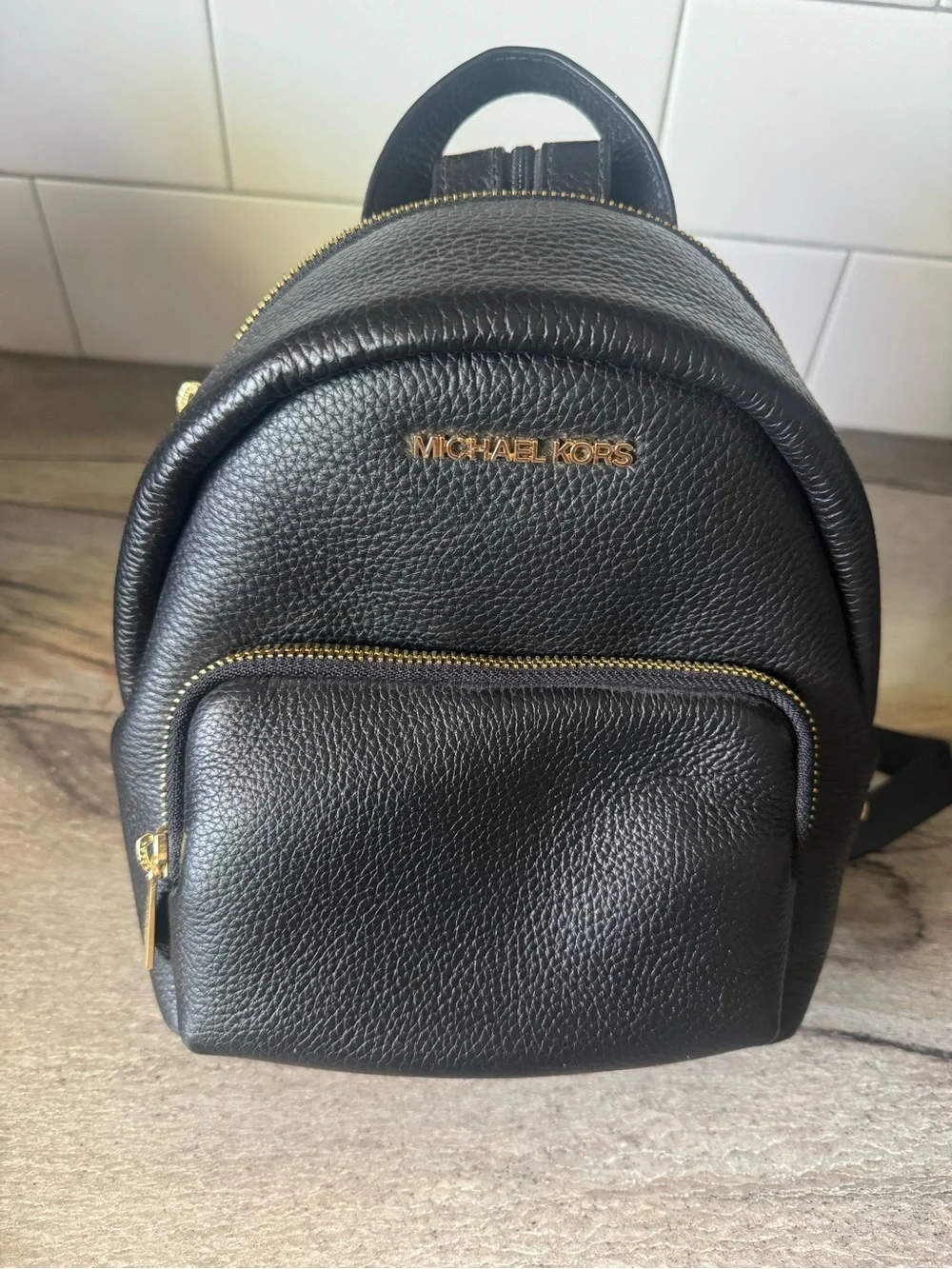 Michael Kors Leather Mini Backpack
